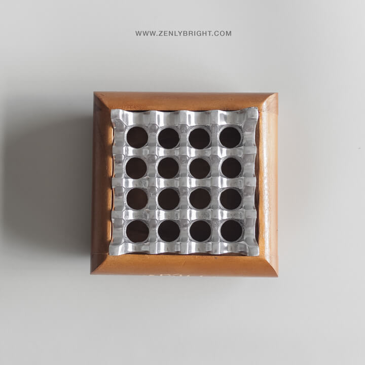 bali-ashtray-supplier-wholesale-zenly-bright-brown-teak-wood-aluminium