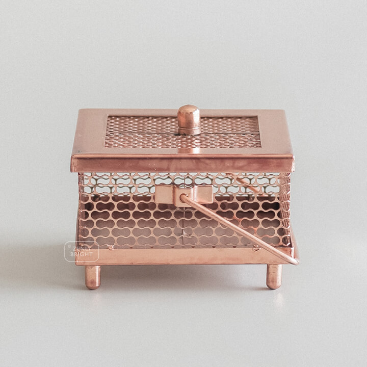 hotel-villa-mosquito-coil-holder-mahija-rose-gold-suplier-aluminium-craft-bali