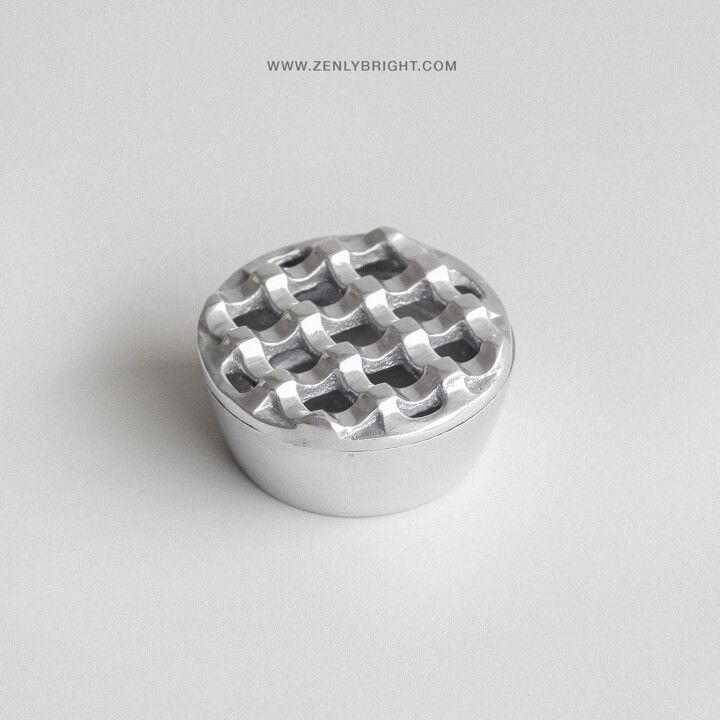 silver-aluminium-ashtray-9-holes-round-wholesale-indonesia