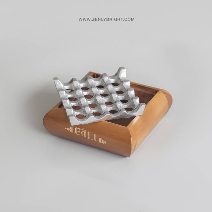 square-aluminium-and-teak-wood-brown-ashtray-premium-hotel-villas-cafe-seminyak-ubud-canggu-16-holes